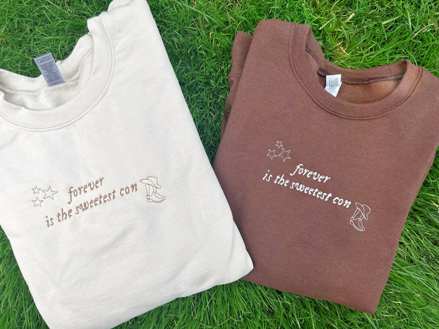 Cowboy Like Me Crewneck