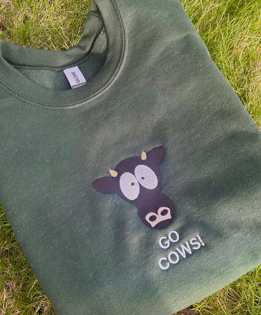 Go Cows Crewneck