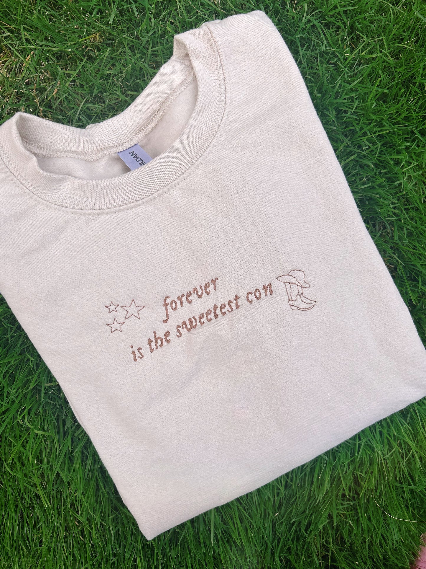 Cowboy Like Me Crewneck